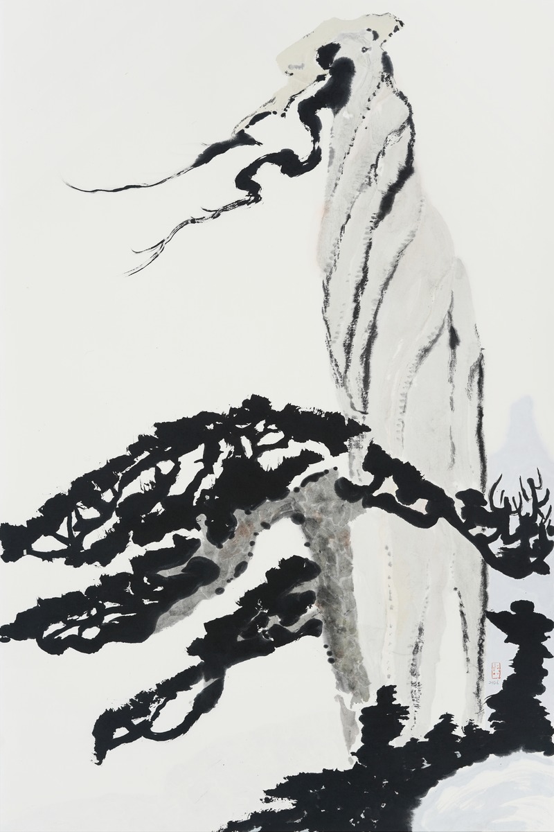 Jang Byeong Eun · Eastbrush · 张炳彥 · Landscape_in_Mind ·  ink_and_light_color_on_paper · 1050mm_x_700mm · 2026